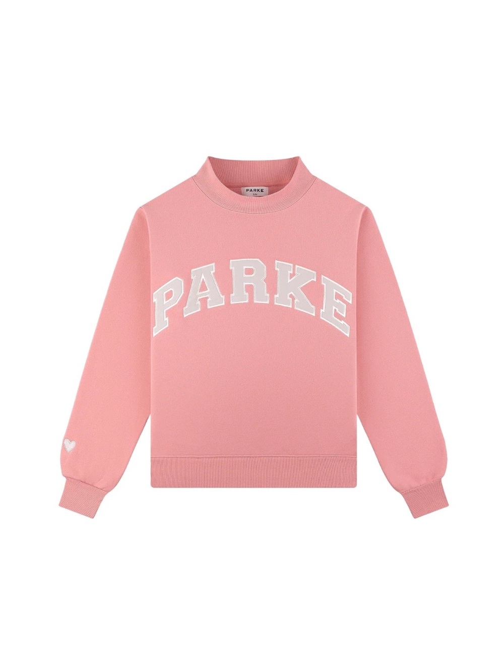 PARKE Crewneck Sweatshirt New Parke Blush + Lavender Mockneck Sweater L/XL